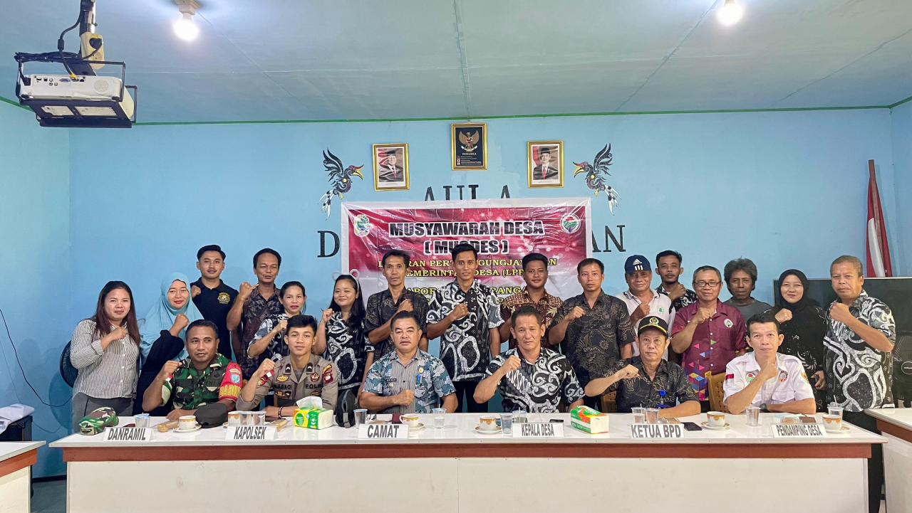 Musyawarah Desa Sepandan Bahas LPPD dan LKPJ