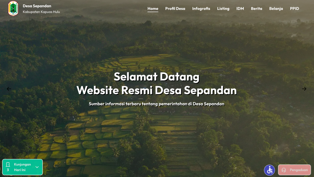 Demi Efisiensi Pemerintahan, Desa Sepandan Menerapkan Digitalisasi Administrasi Desa
