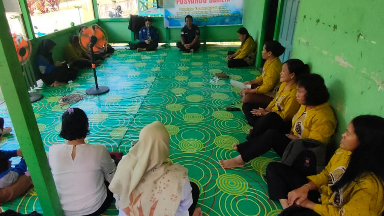 Peningkatan Kapasitas Kader Posyandu di Desa Sungai Ajung