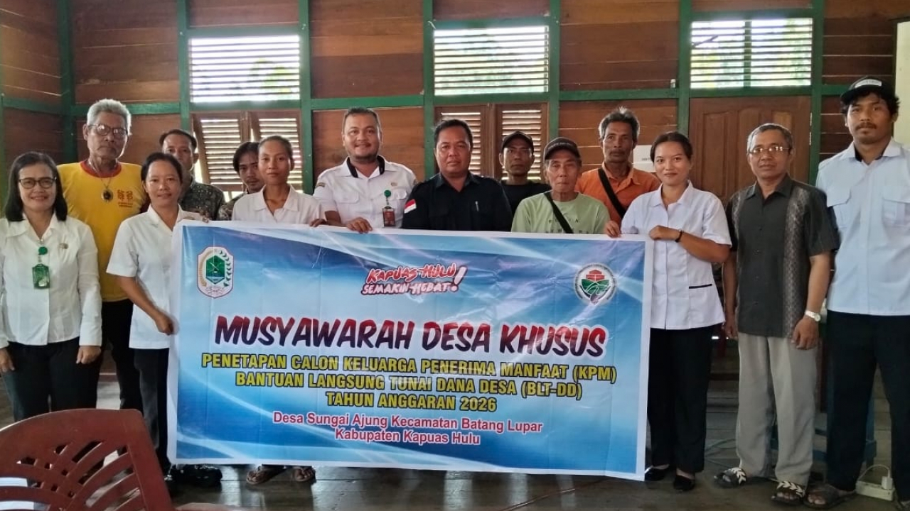 KPM BLT-DD Sungai Ajung: Penetapan Baru 2026