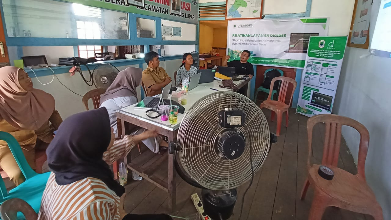 Meningkatkan Layanan Publik: Pelatihan Digides di Desa Lanjak Deras