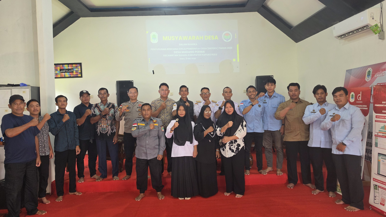 Musyawarah Desa Madang Permai dalam rangka penyusunan RKP Desa tahun 2027 & DU RKP Desa 2028