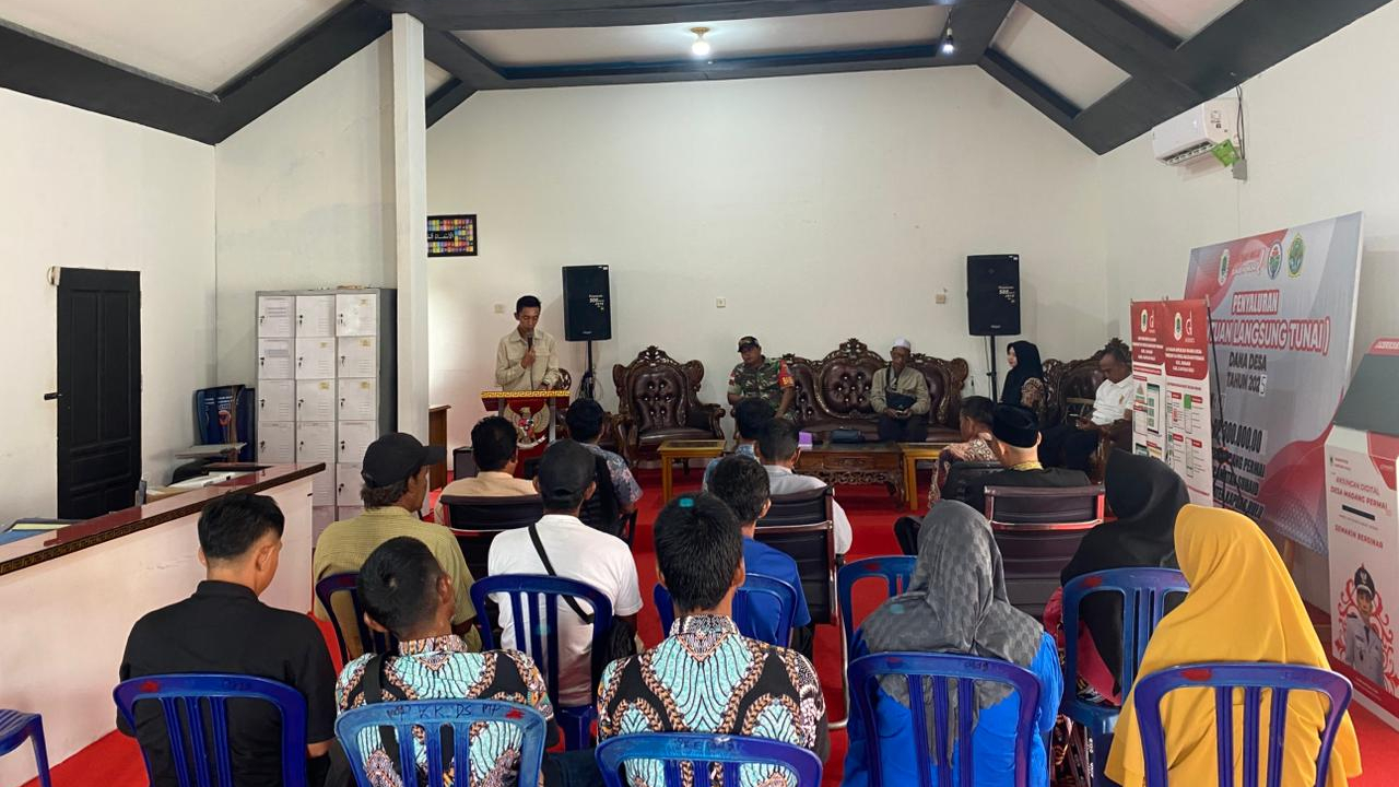 Rapat melaksanakan Musyawarah Desa Khusus (MUSDESUS) Pembahasan Anggaran Pendapatan Dan Belanja Desa (APBDesa) 2025 dampak dari terbitnya PMK 81/2025