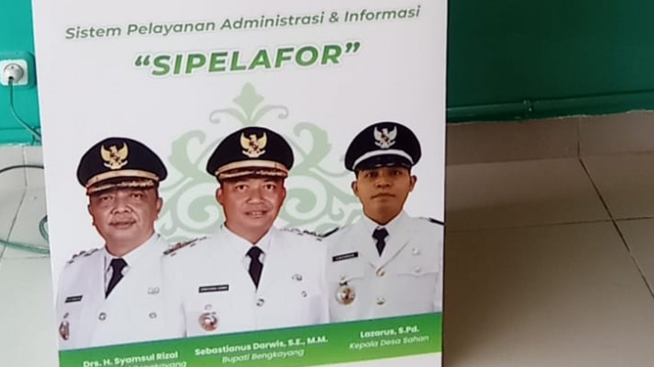 Wujud Pengabdian Desa, Kepala Desa Sahan Melakukan Inovasi Pemerintahan Berbasis Digital