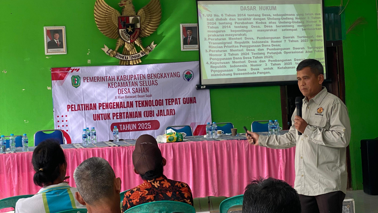 PELATIHAN PENGENALAN TEKNOLOGI TEPAT GUNA UNTUK PERTANIAN