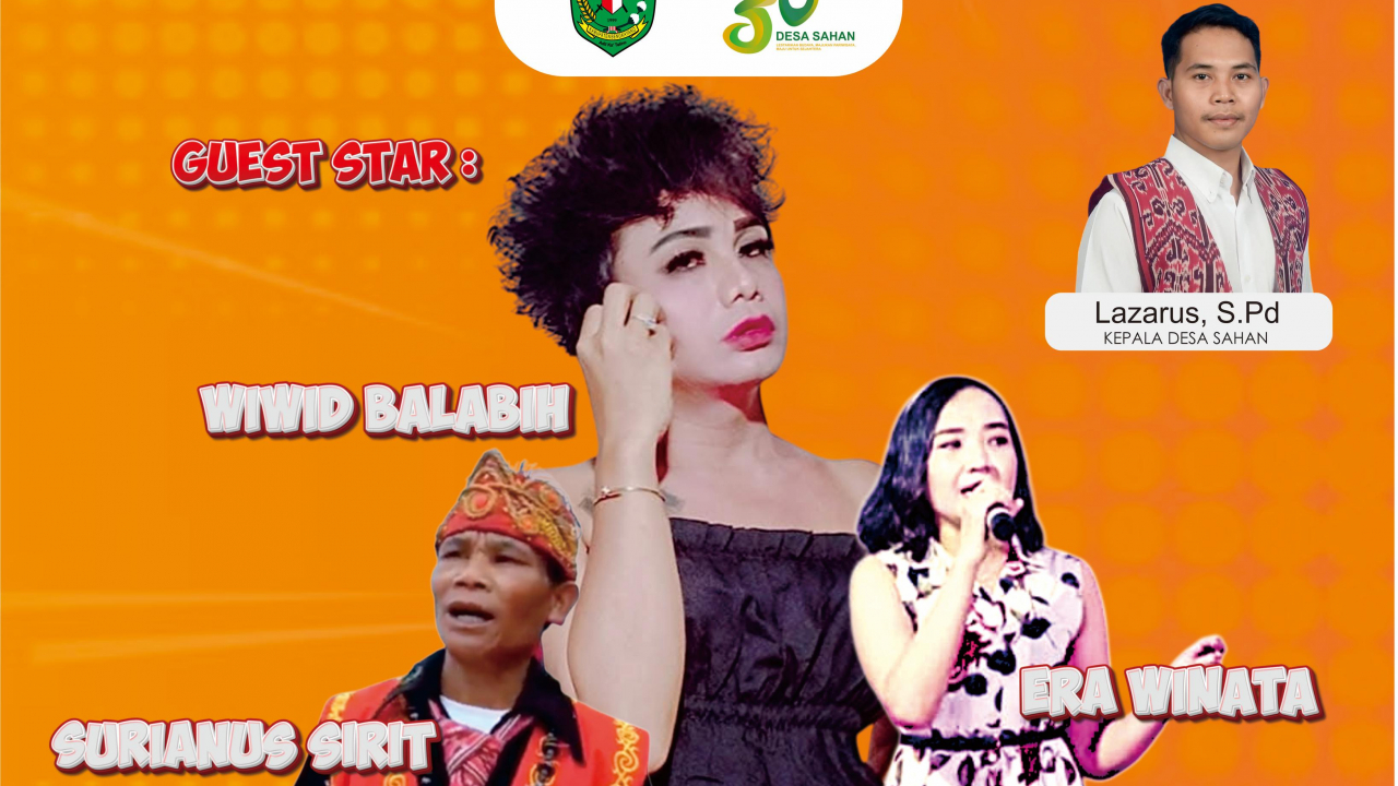 Artis Sinden Dayak Asal Kalbar Siap Mengguncang Warga Desa Sahan