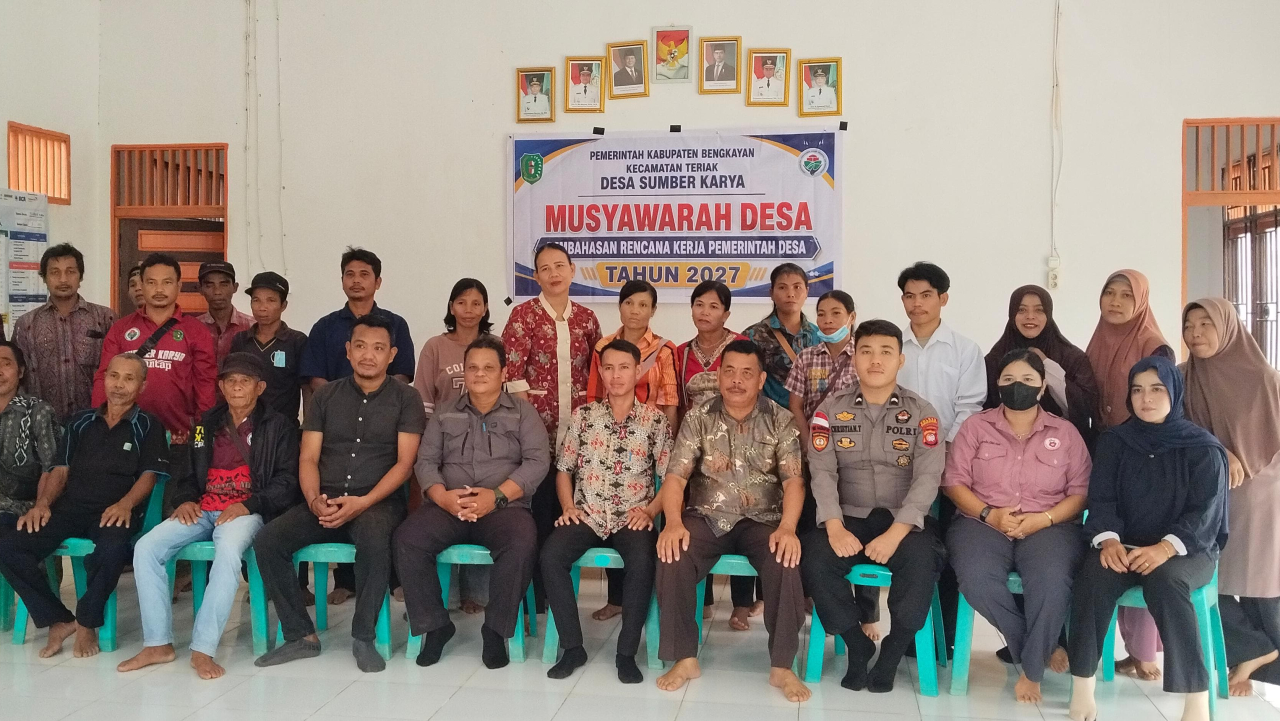 Musyawarah Desa Sumber Karya Susun Rencana Pembangunan 2027