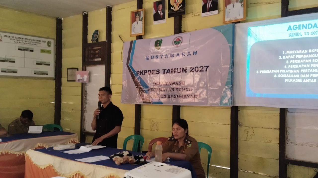 Musyawarah Desa Tawang Bengkayang Bahas Prioritas Pembangunan