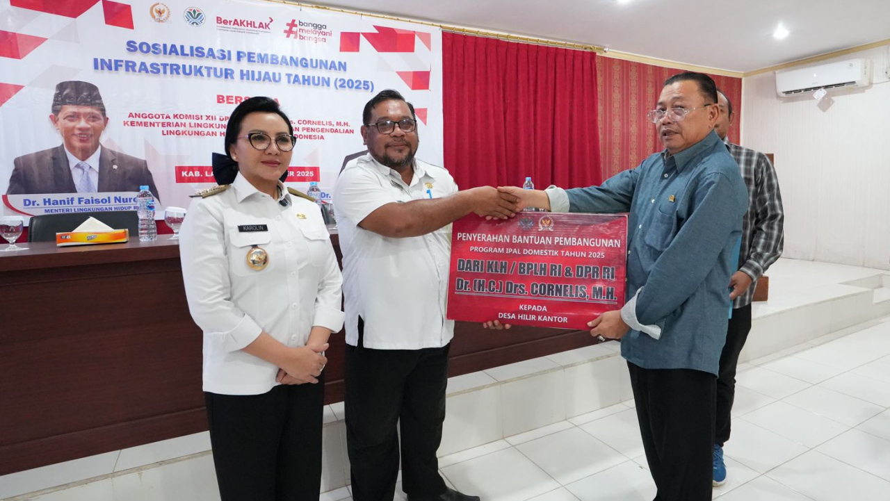 Infrastruktur Hijau Tingkatkan Kualitas Hidup Desa Hilir Kantor