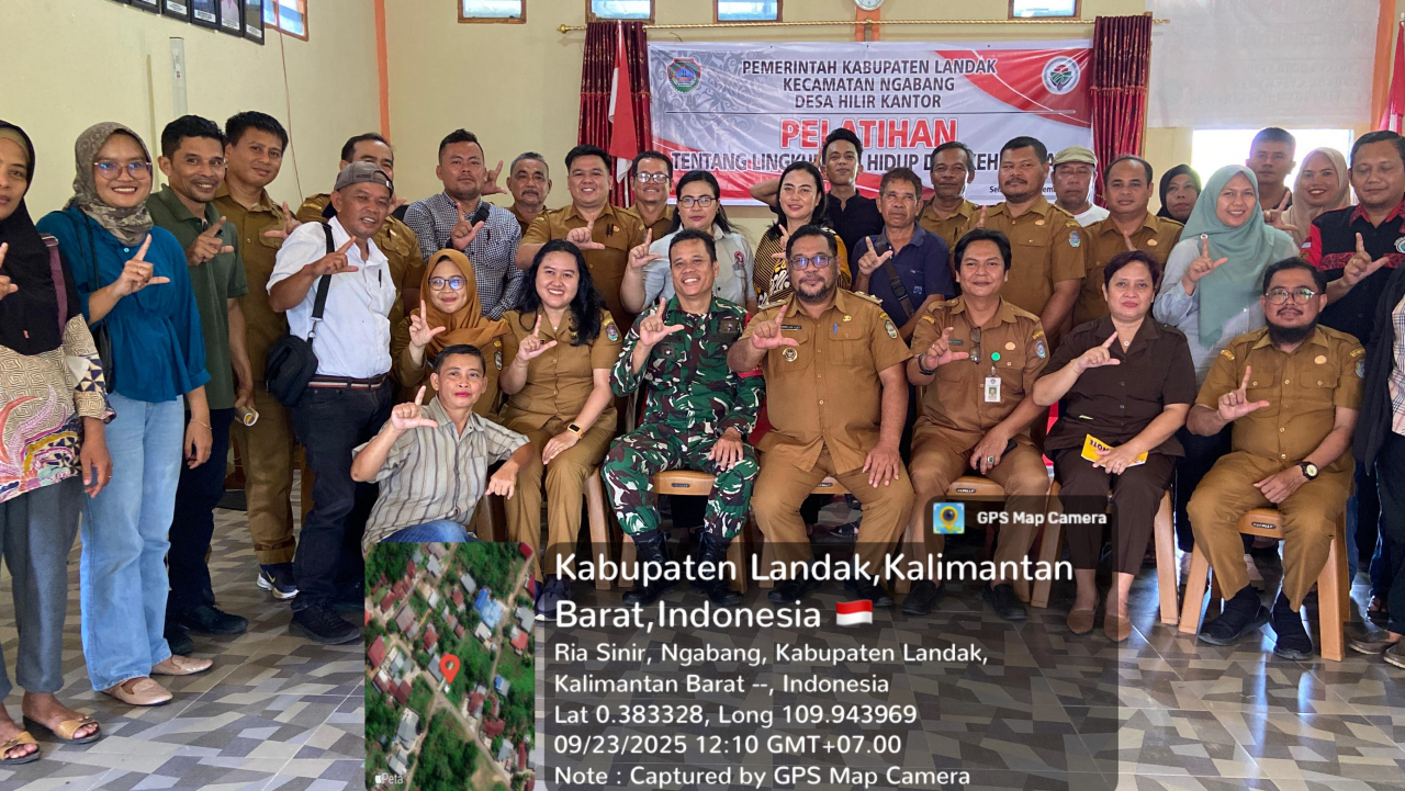 Pelatihan Lingkungan Hidup dan Kehutanan di Desa Hilir Kantor