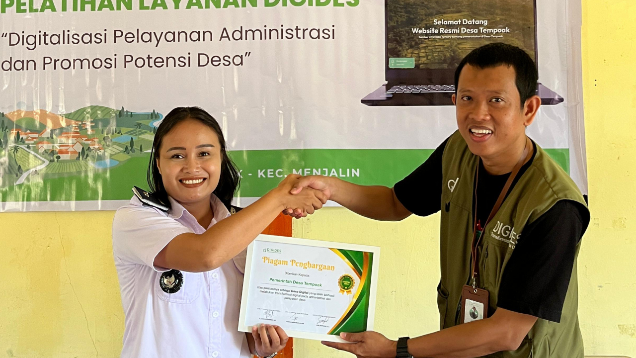 Pemanfaatan Teknologi Digital di Desa Tempoak