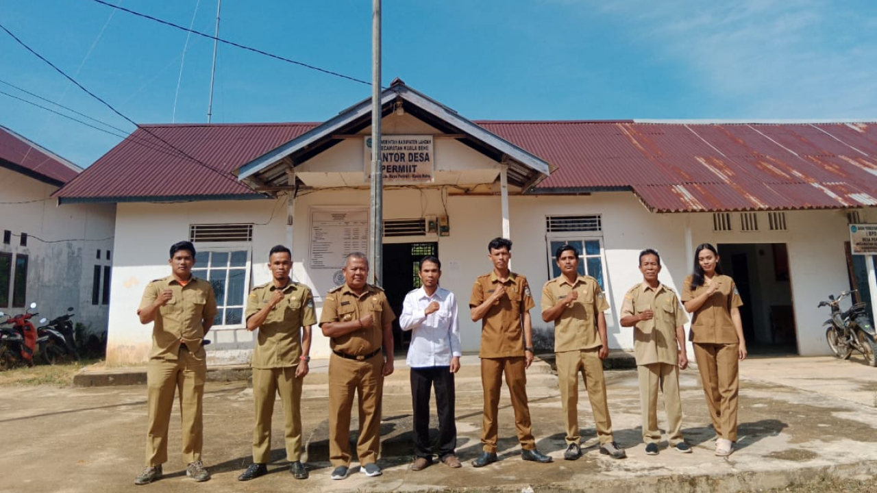 Apel Rutin Senin  Pagi 1 September 2025 di Kantor Desa Permiit