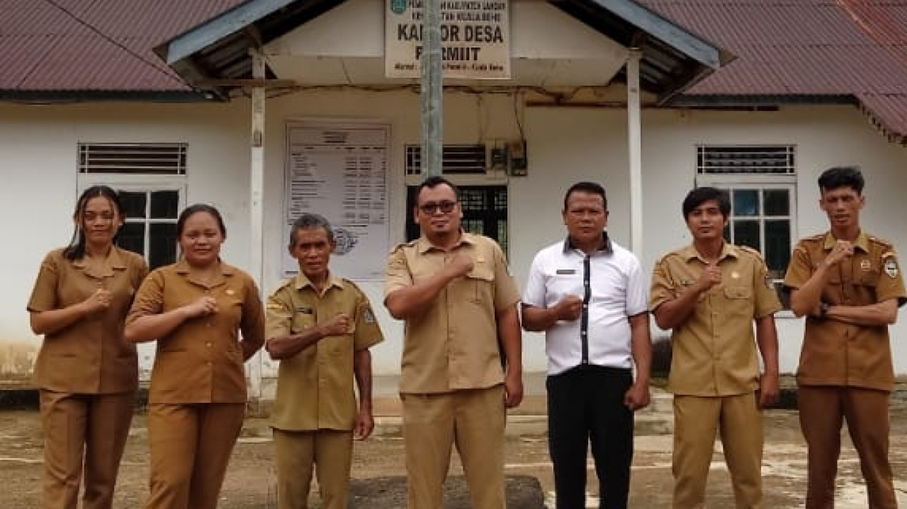 Apel Pagi Pemerintahan Desa Permiit Pasca Libur Idul Fitri 1446 H