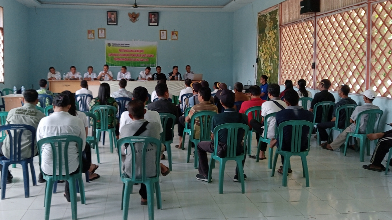 Musyawarah Pertanggungjawaban Keuangan BUMDes Desa Tamang Tahun 2024