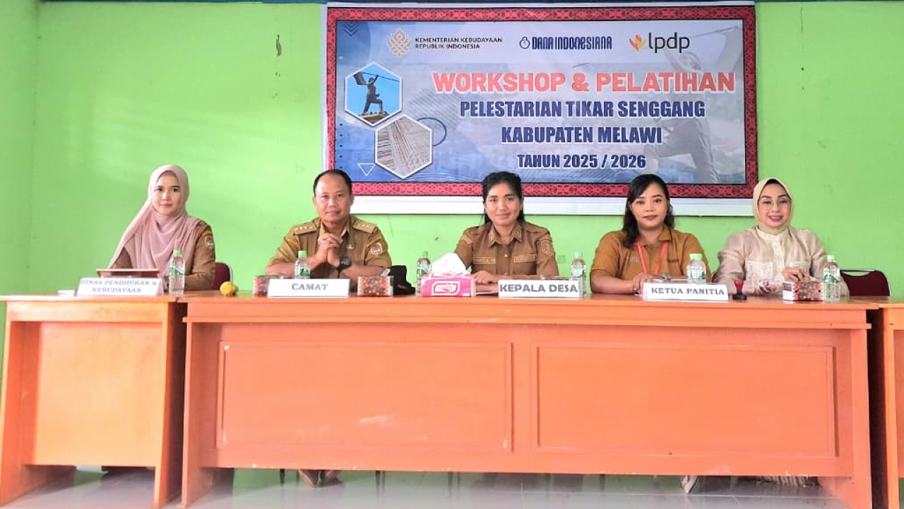 Workshop dan Pelatihan Pelestarian Tikar Senggang