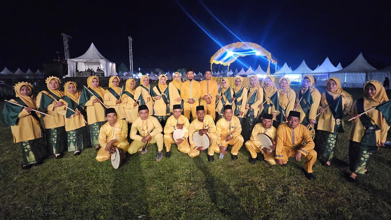 Sabuai Wakili Kumai di Kobar Expo 2025 dengan Seni Barudat