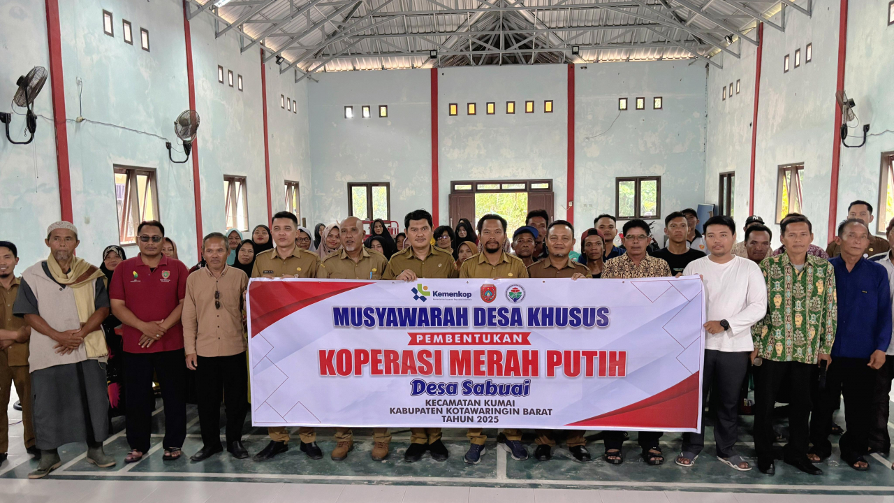 Musyawarah Desa Khusus Pembentukan Koperasi Desa Merah Putih di Desa Sabuai