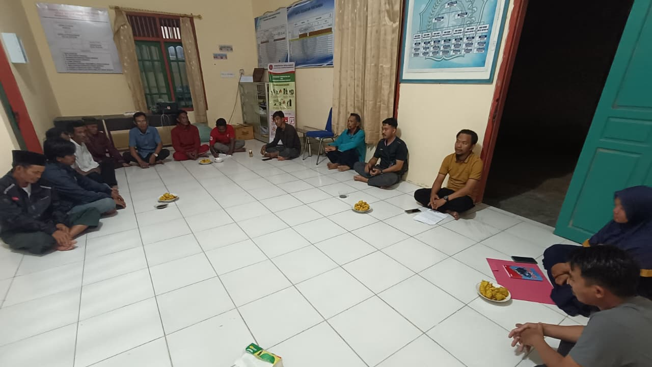 Rapat Desa Sabuai Bahas Jalan Sehat HUT RI Ke-80
