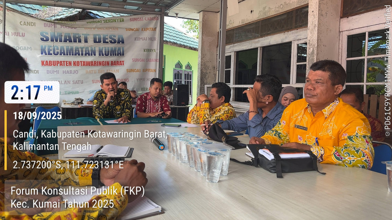 Forum Konsultasi Publik Kumai: Desa Sabuai Berperan Aktif