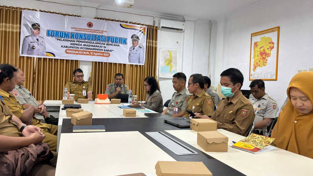 Pemdes Sabuai Tingkatkan Kesiapsiagaan Bencana Kobar