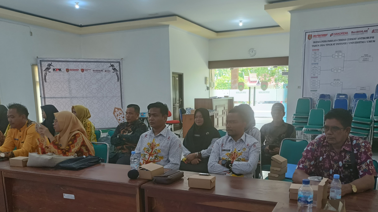 Pemerintah Desa Sabuai Hadiri Pembahasan Hasil Reviu Rancangan APBDes Tahun 2025