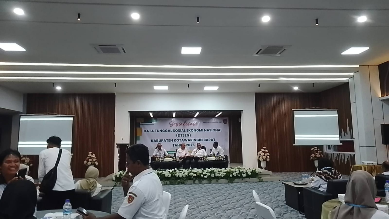 Pemerintah Desa Sabuai Ikuti Sosialisasi Data Tunggal Sosial Ekonomi Nasional