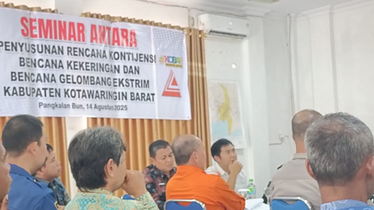 Pemdes Sabuai ikuti FGD Rencana Kontijensi Bencana
