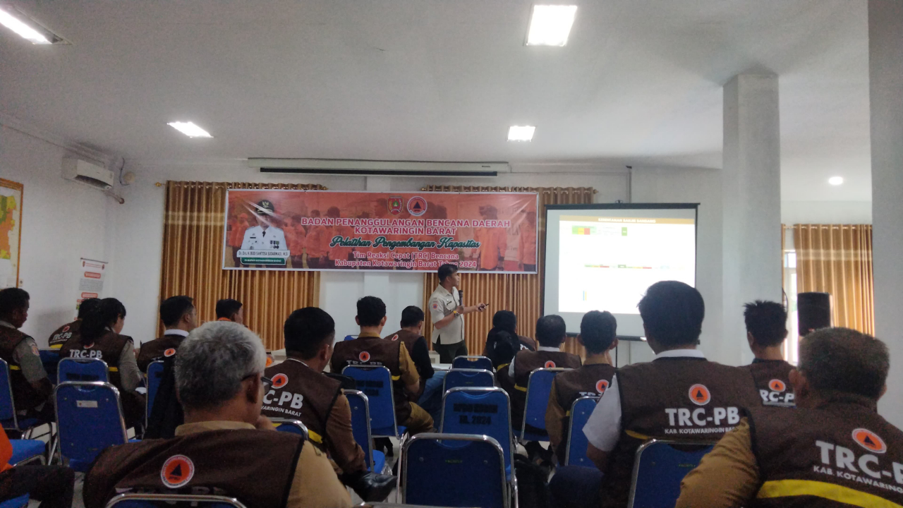 Personil Desa Sabuai Ikuti Pelatihan Peningkatan Kapasitas TRC Bencana