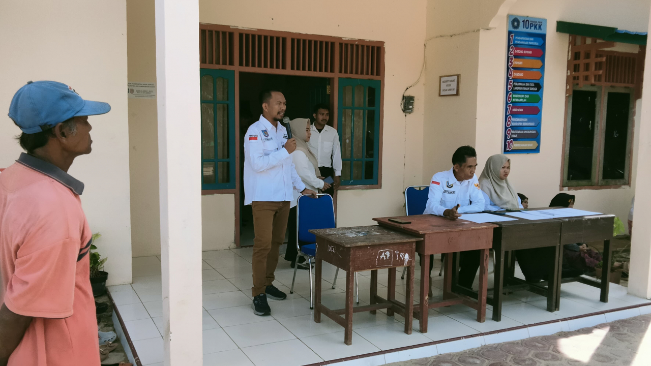 Kepala Desa Sabuai Sosialisasikan Pencegahan Konflik Pertanahan