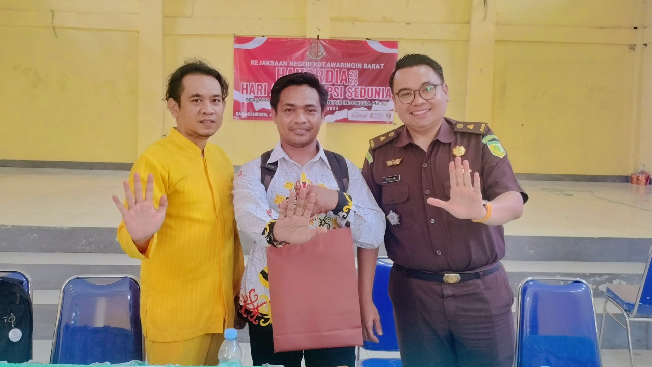 Pemerintah Desa Sabuai Ikuti Sosialisasi Peringatan Hari Antikorupsi Sedunia