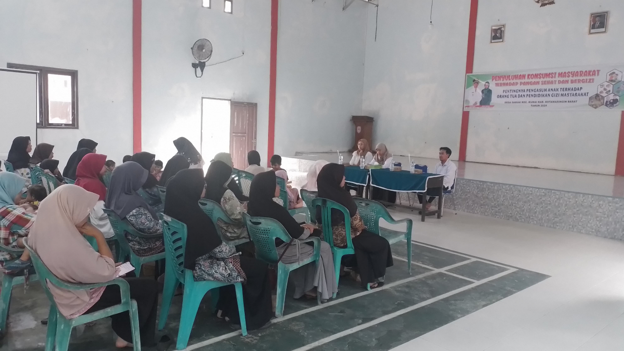 Upaya Pemerintah Desa Sabuai Cegah Stunting Melalui Penyuluhan Konsumsi Pangan Sehat dan Pendidikan Gizi