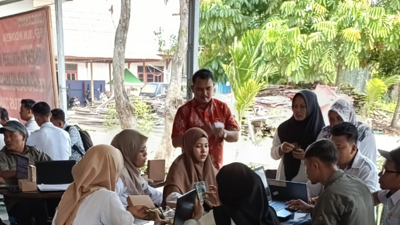 Pemerintah Desa Sabuai Ikuti Evaluasi Indeks Desa Se-Kecamatan Kumai