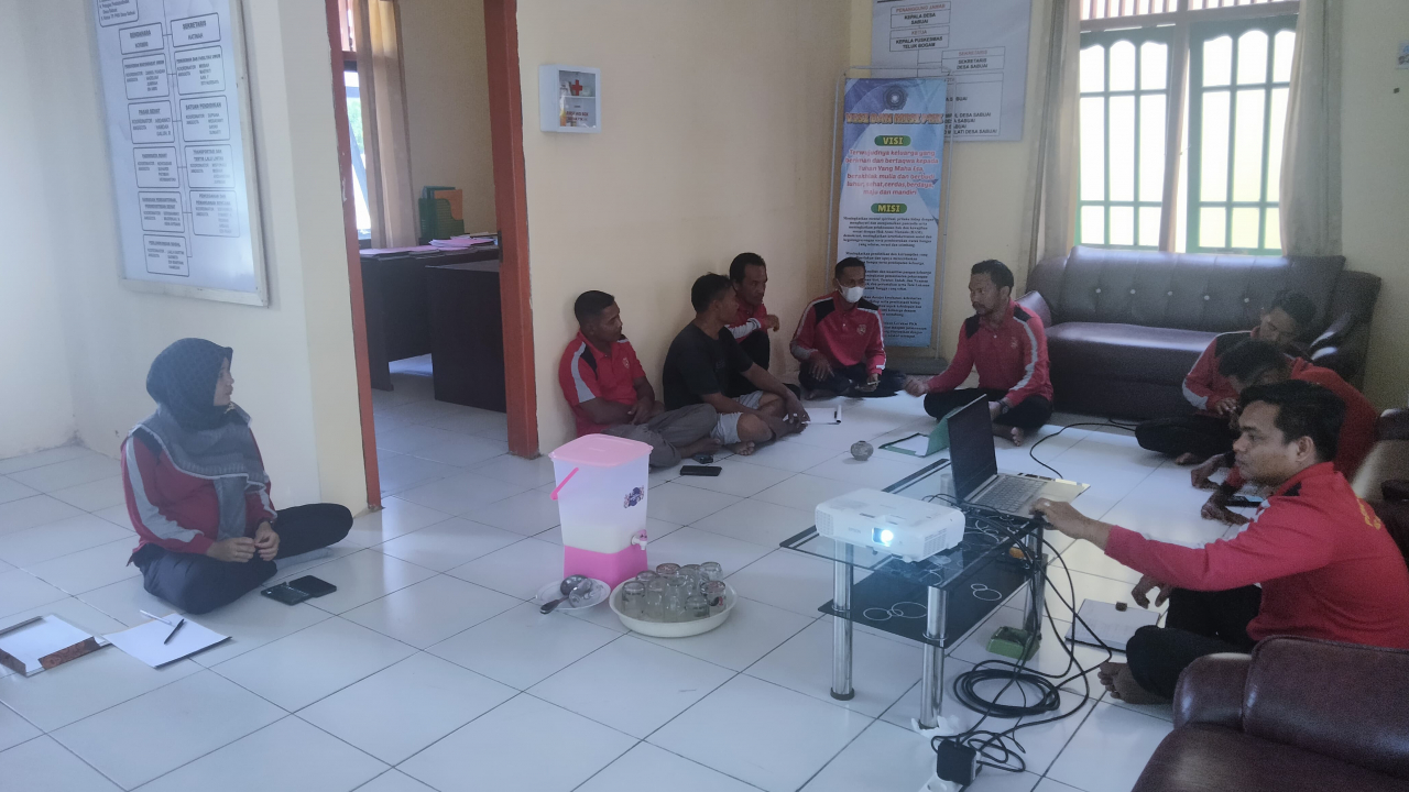 Musyawarah Desa Sabuai Bahas Penghapusan Aset Rusak Berat