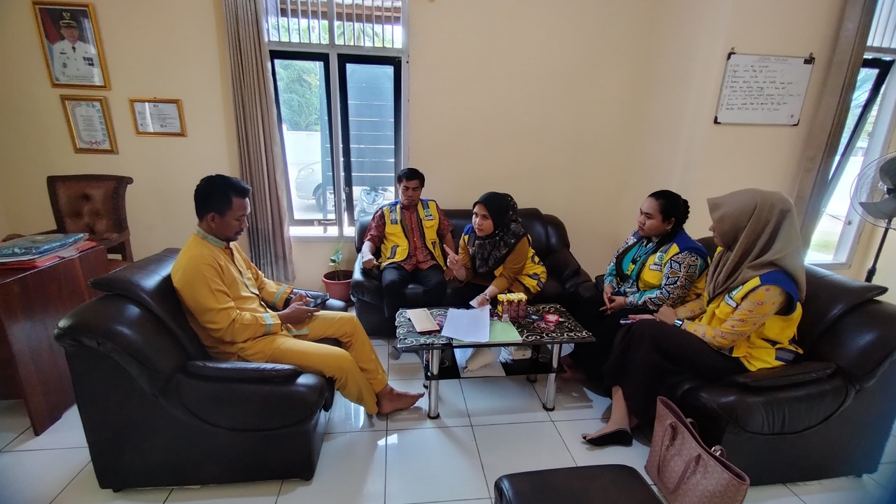 Kunjungan Dinas PUPR Kabupaten Kotawaringin Barat ke Desa Sabuai