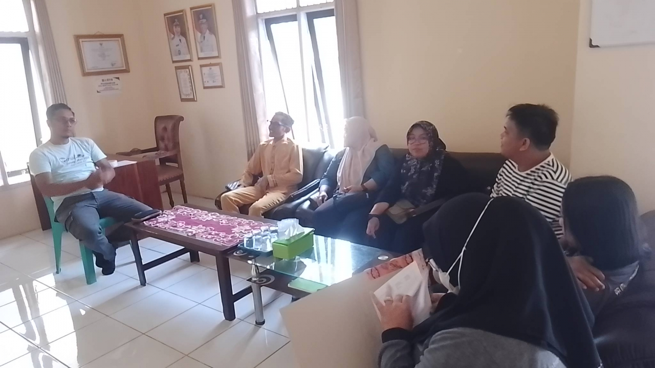 Koordinasi Sadar Wisata Desa Sabuai oleh Dinas Pariwisata Kobar