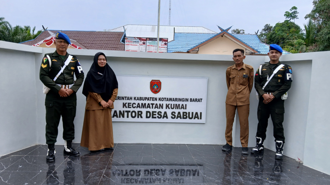 Kunjungan Kodim 1014/Pbn ke Desa Sabuai dalam Rangka Patroli Wilayah Menjelang Pilkada 2024