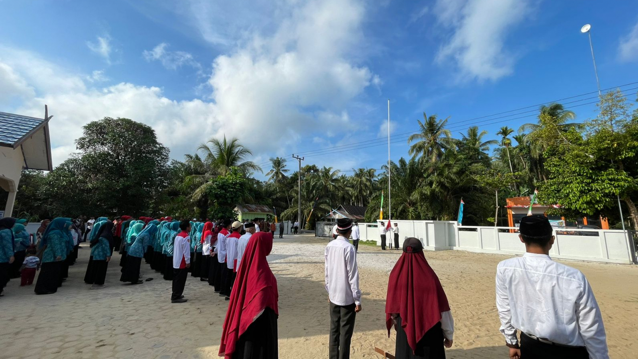 Semarak Kemerdekaan di Desa Sabuai, Kecamatan Kumai