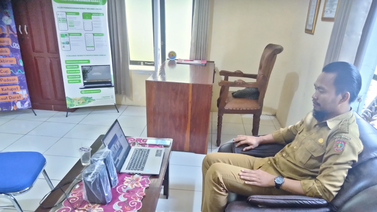 Webinar Posbankum: Kades Sabuai Ikut Percepatan Pembentukan
