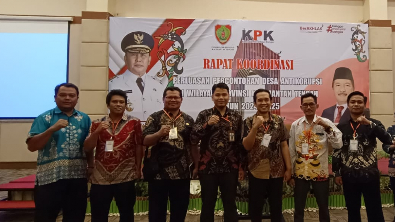 Desa Sabuai Ikuti Rapat Koordinasi Perluasan Percontohan Desa Anti Korupsi