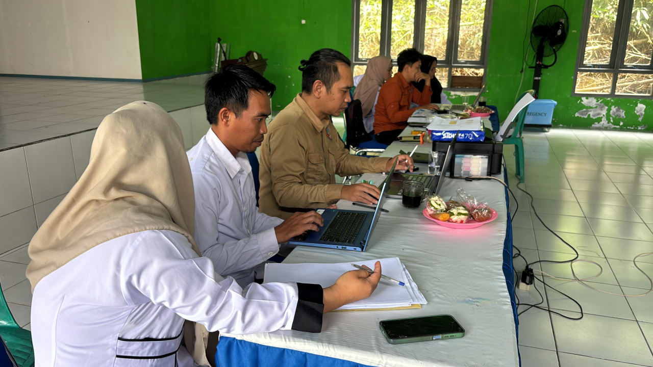 Aparatur Desa Sabuai Ikuti Rekonsiliasi Data Siskeudes 2024 dan Rakor APBDes 2025