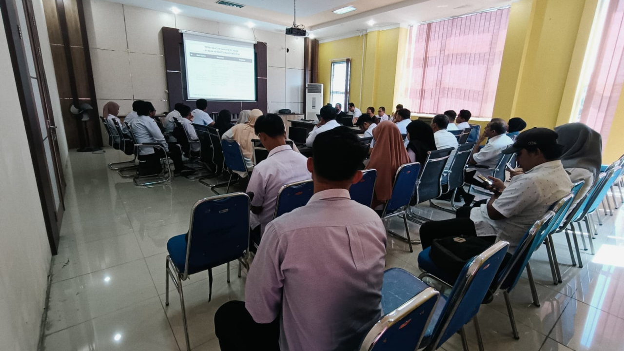 Pemerintah Desa Sabuai Ikuti Sosialisasi Aplikasi Adminduk Online