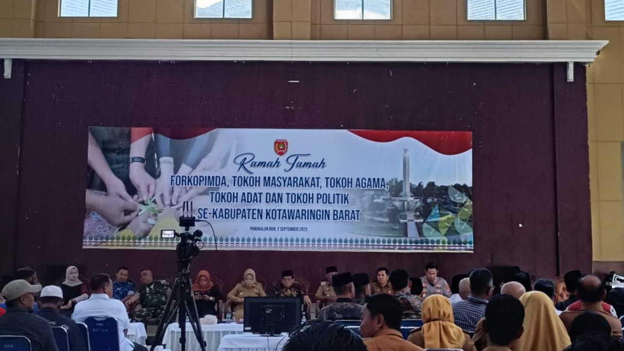 Ramah Tamah Bupati Kobar, Pemdes Sabuai Hadir