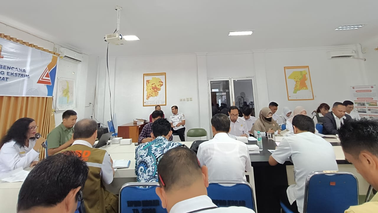 Pemerintah Desa Sabuai Hadiri Sosialisasi Rencana Kontijensi Bencana Kekeringan dan Gelombang Ekstrem