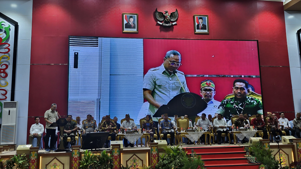 Kepala Desa Sabuai Hadiri Rapat Koordinasi Pemerintahan Desa dan Peluncuran Koperasi Merah Putih di Kalimantan Tengah