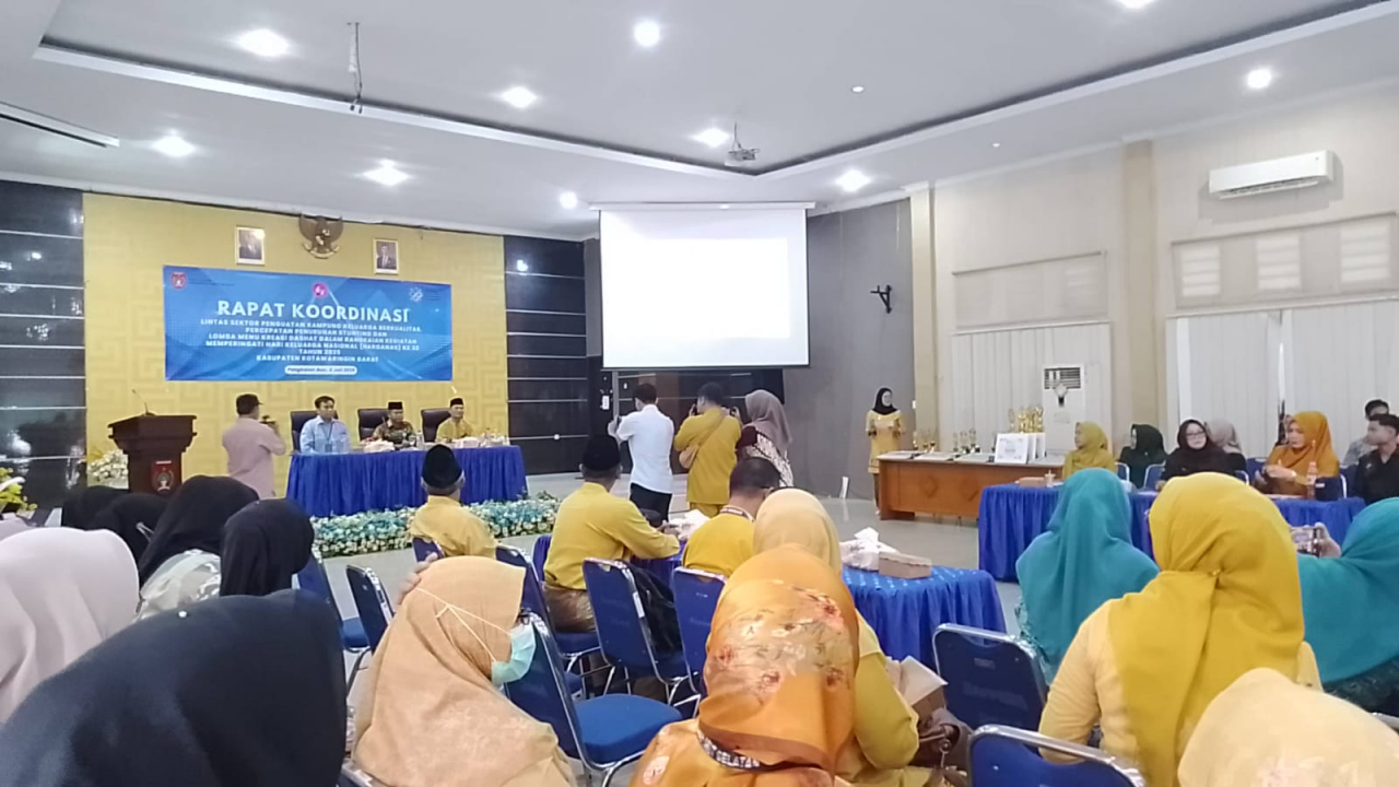 Pemerintah Desa Sabuai Hadiri Koordinasi Lintas Sektor Program Bangga Kencana dan Peringatan Harganas 2025