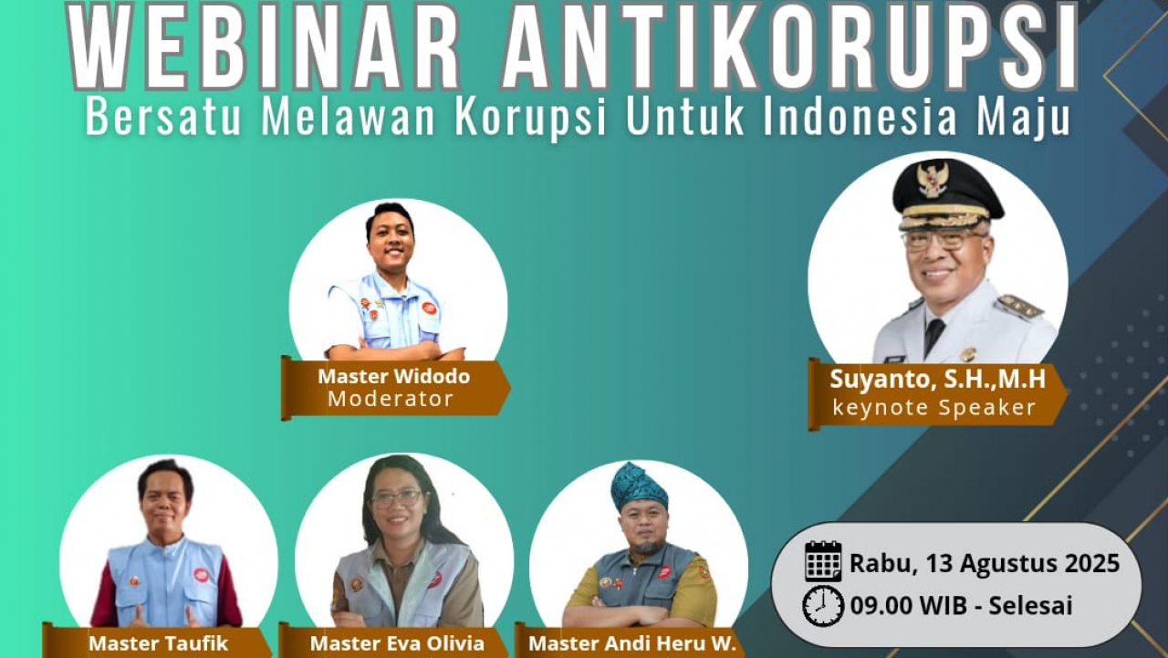 Webinar Antikorupsi: Pemdes Sabuai Tingkatkan Kapasitas Desa