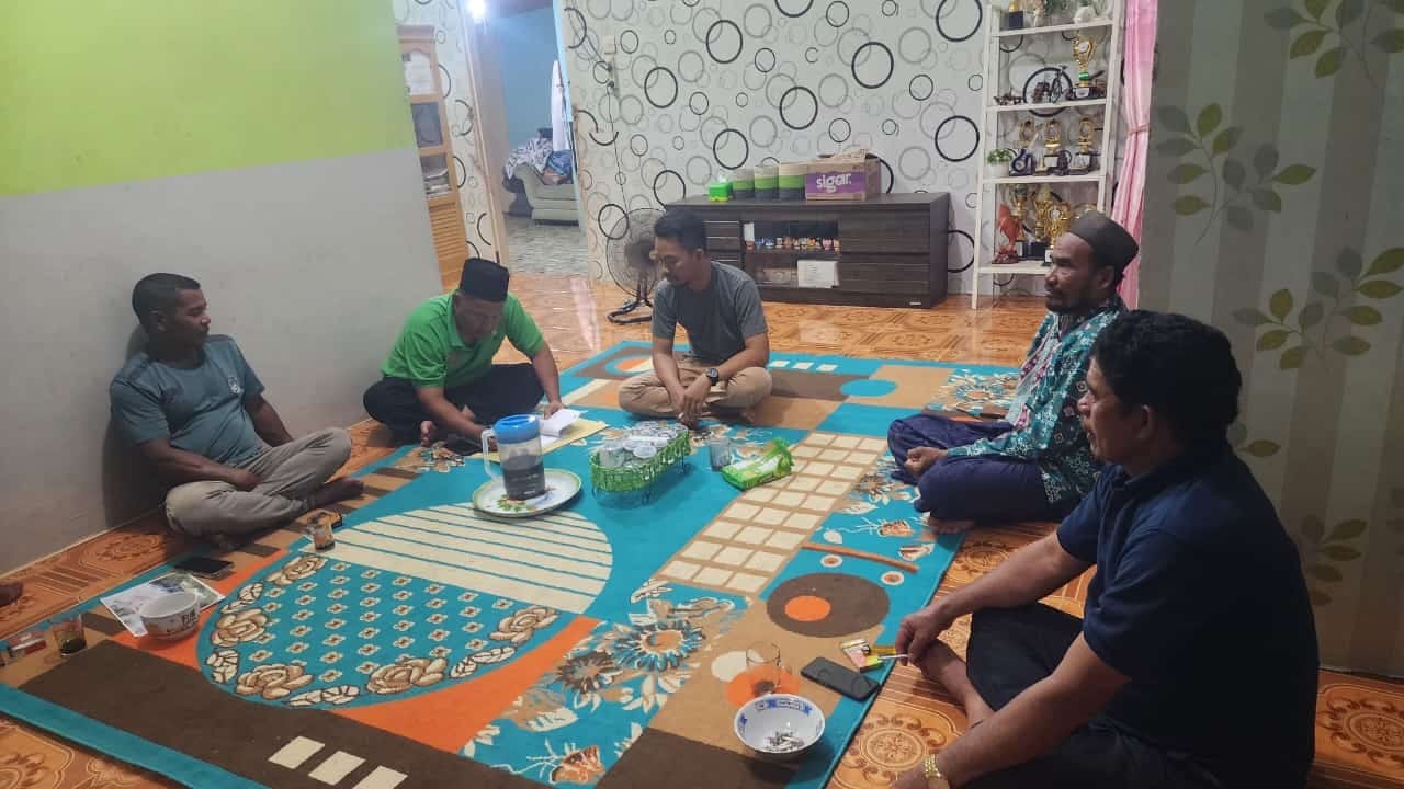 Rapat Kelompok Masyarakat (Pokmas) terkait Perencanaan Pembangunan Sekat Kanal di Lahan Gambut Desa Sabuai