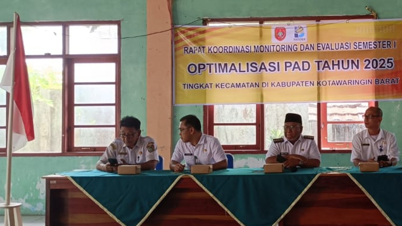Optimalisasi PAD Sabuai: Hasil Rakor Semester I 2025