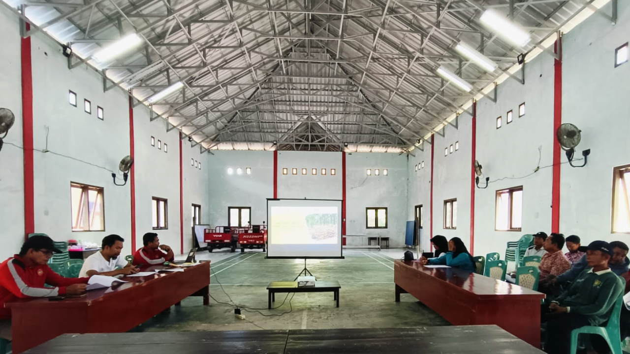 Transparansi Pengelolaan PADes Kebun Desa Tahun 2024 di Desa Sabuai