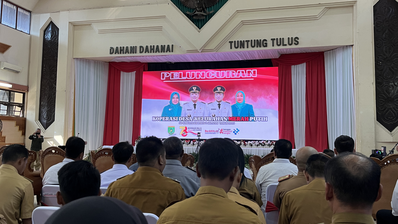 Kepala Desa Janggi Hadiri Launching Koperasi Merah Putih “Janggi Malitin” di Kabupaten Barito Selatan